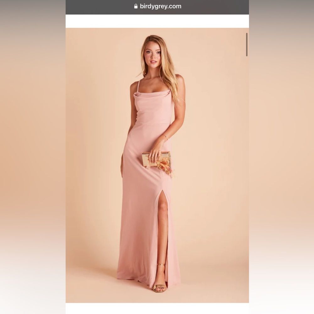 Birdie Gray Dusty Rose Bridemaids Dress size XS